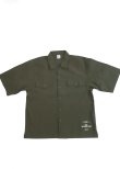 画像3: EMPIRE Co.,Ltd Merch New Message Wide Boxi Shirt (Olive) [¥7,000+税]