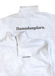 画像4: [送料無料] Ddd. Damndangdarn. Relaxed 1/4 Zip Crew (Ash) [11,000+税] 