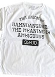 画像1: Ddd.<br / >Damndangdarn.<br / >Relax Tee<br / >(White)<br / >[6,300+税] 
