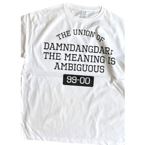 画像: Ddd. Damndangdarn. Relax Tee (White) [6,300+税] 