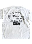 画像2: Ddd.<br / >Damndangdarn.<br / >Relax Tee<br / >(White)<br / >[6,300+税] 