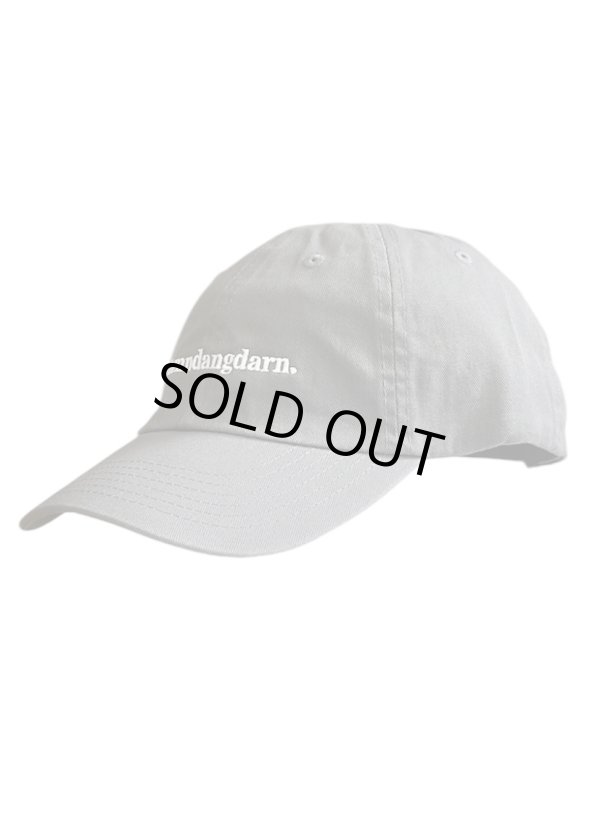 画像3: Ddd. Damndangdarn. Embroidery Dad Cap (Charcoali) [6,900+税] 