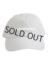 画像: Ddd. Damndangdarn. Embroidery Dad Cap (Charcoali) [6,900+税] 