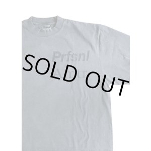 画像: Ddd. Prfsnl Amtr Garment Drop Tee (Graphite) [7,000+税] 