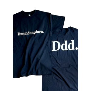 画像: Ddd. Damndangdarn. Logo Tee (Black) [5,800+税] 