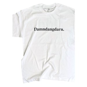 画像: Ddd. Damndangdarn. Logo Tee (White) [6,000+税] 