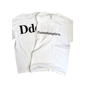 画像: Ddd. Damndangdarn. Logo Tee (White) [5,800+税] 