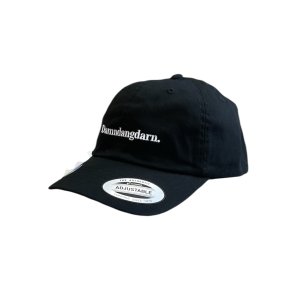 画像: Ddd. Damndangdarn. Embroidery Dad Cap (Black) [6,900+税] 