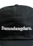 画像3: Ddd.<br / >Damndangdarn.<br / >Embroidery Dad Cap<br / >(Black)<br / >[6,900+税] 