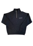 画像3: Ddd.<br / >Damndangdarn.<br / >Relaxed 1/4 Zip Crew<br / >(Black)<br / >[10,000+税] 