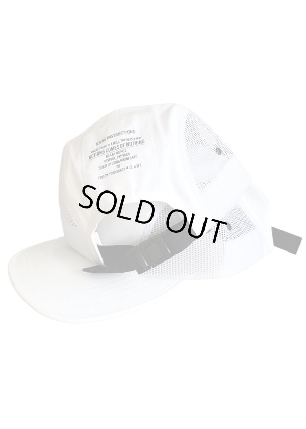 画像2: EMPIRE Co.,Ltd Merch BPM Tag Side Mesh Cap (White) [6,300+税] 