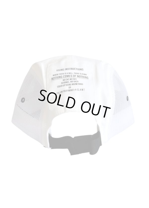 画像3: EMPIRE Co.,Ltd Merch BPM Tag Side Mesh Cap (White) [6,300+税] 