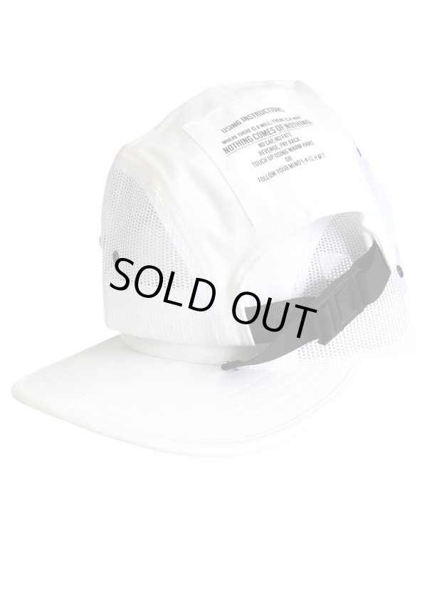 画像7: EMPIRE Co.,Ltd Merch BPM Tag Side Mesh Cap (White) [6,300+税] 