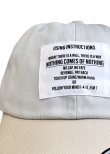 画像1: EMPIRE Co.,Ltd Merch<br / >BPM<br / > Simply Cap<br / >(L. Gray/Natural/Off White)<br / >[6,300+税] 