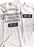 画像1: Ddd.<br / >Damndangdarn.<br / >College Tee<br / >(Natural)<br / >[5,400+税] 