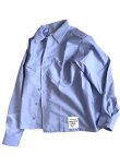 画像2: EMPIRE Co.,Ltd Merch<br / >BPM<br / >Custom Work Shirt<br / >(L Blue)<br / >[9,900+税] 