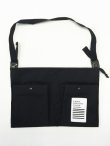 画像1: A BLACK MIDDLE EYE<br />"SACOCHE & APRON"<br />(Black) [定価¥8,800] <br />→SALE→