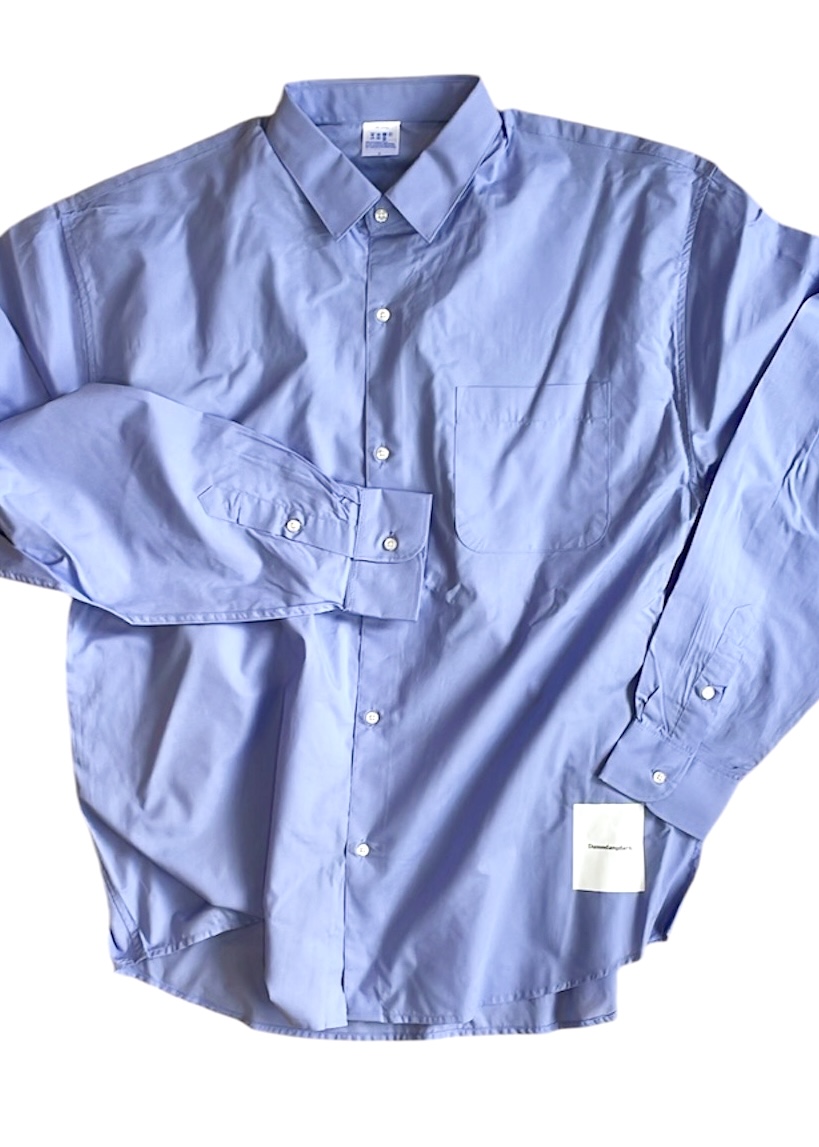 画像1: Ddd. Damndangdarn. Box L/S Shirt (Saxe) [8,000+税] 