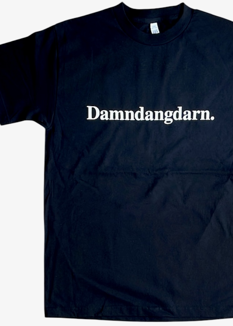 画像2: Ddd. Damndangdarn. Logo Tee (Black) [5,800+税] 
