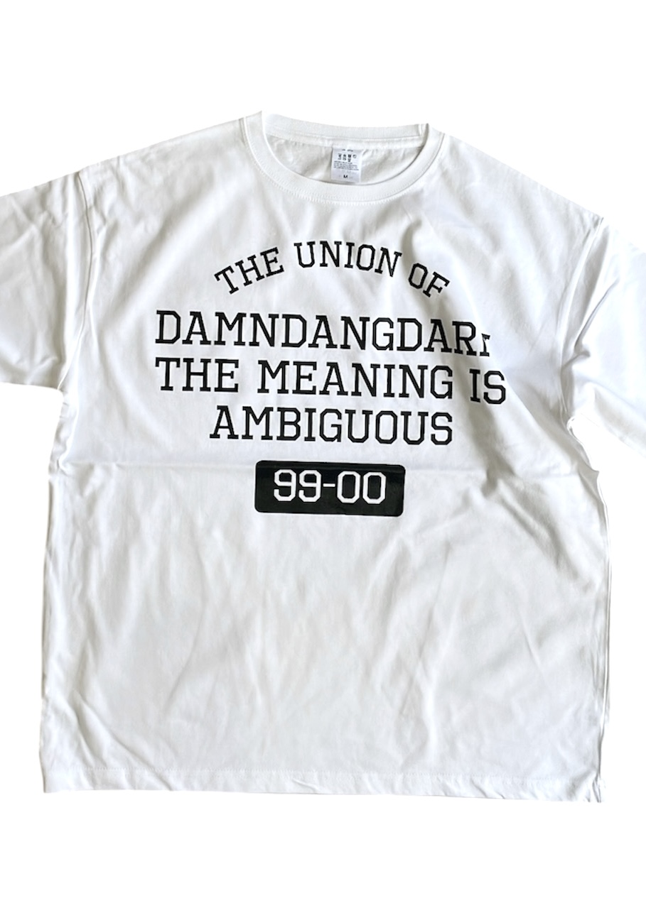 画像2: Ddd. Damndangdarn. Relax Tee (White) [6,300+税] 