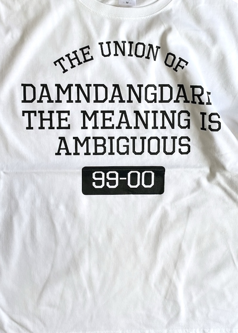 画像5: Ddd. Damndangdarn. Relax Tee (White) [6,300+税] 