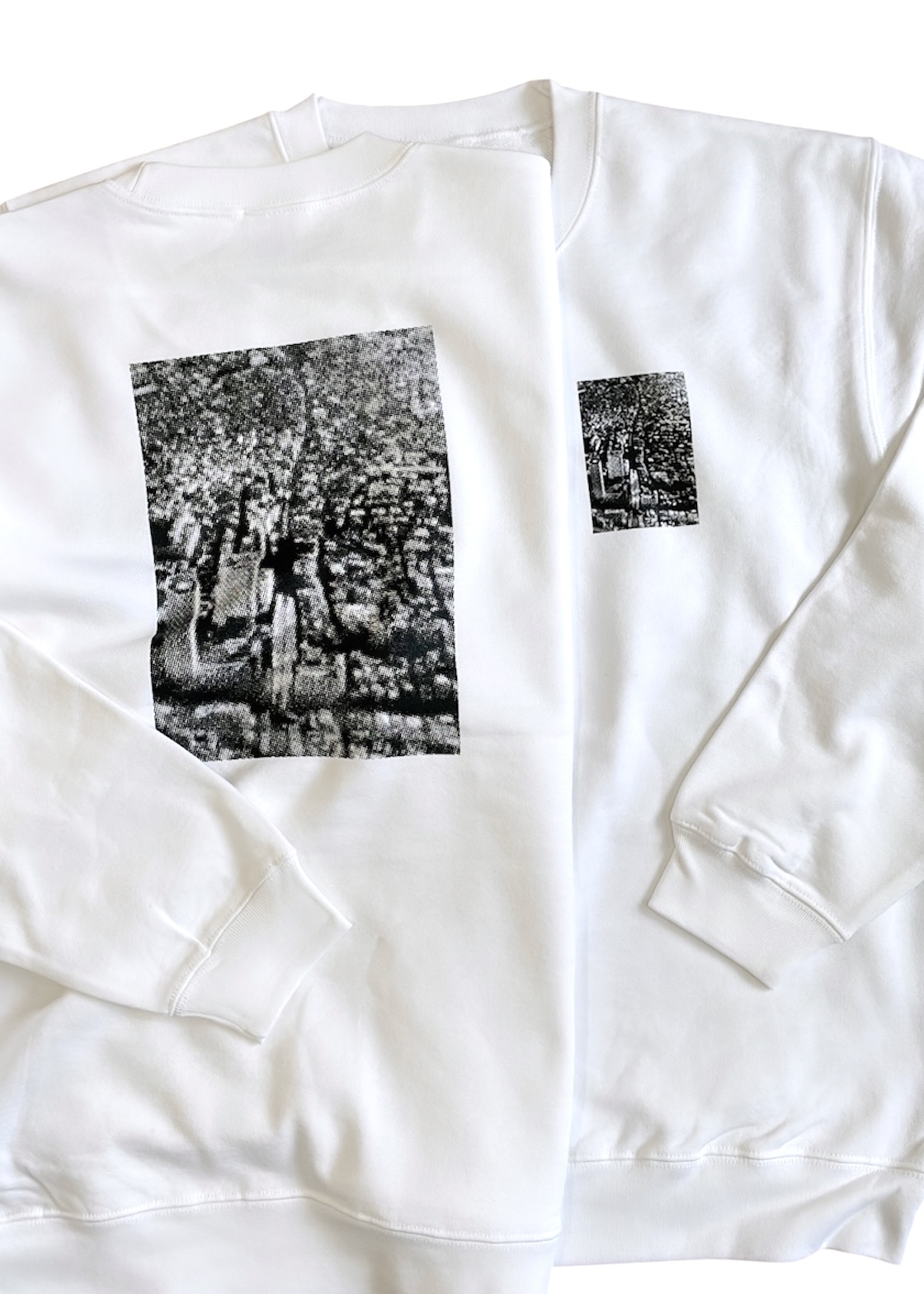 画像1: EMPIRE Co.,Ltd Merch BPM Light Weight Crew (White) [¥7,500+税]