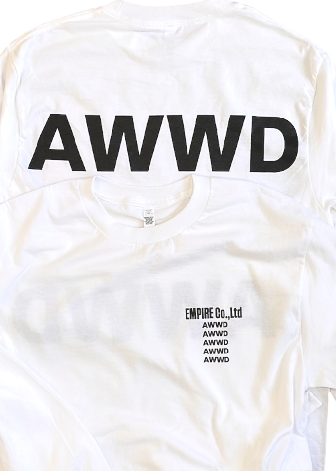 画像2: AWWD ALLWEWANNADO L/S Tee (White) [6,000+税] 