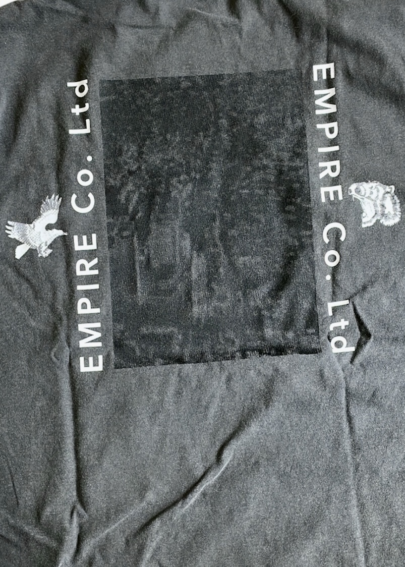 画像8: EMPIRE Co.,Ltd Merch BPM Pigment S/S Tee (Asphalt Blk系) [¥6,000+税] 