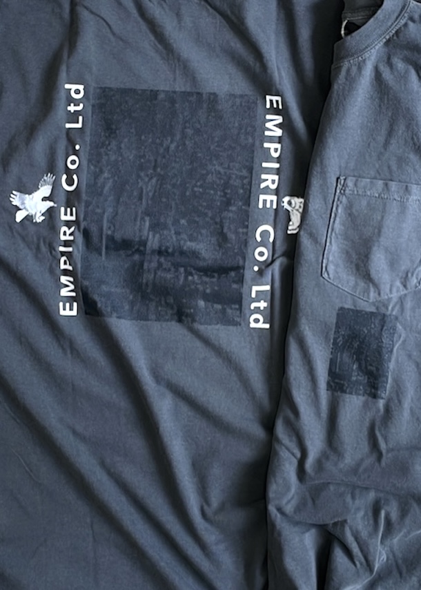 画像2: EMPIRE Co.,Ltd Merch BPM Pigment S/S Tee (Asphalt Blk系) [¥6,000+税] 
