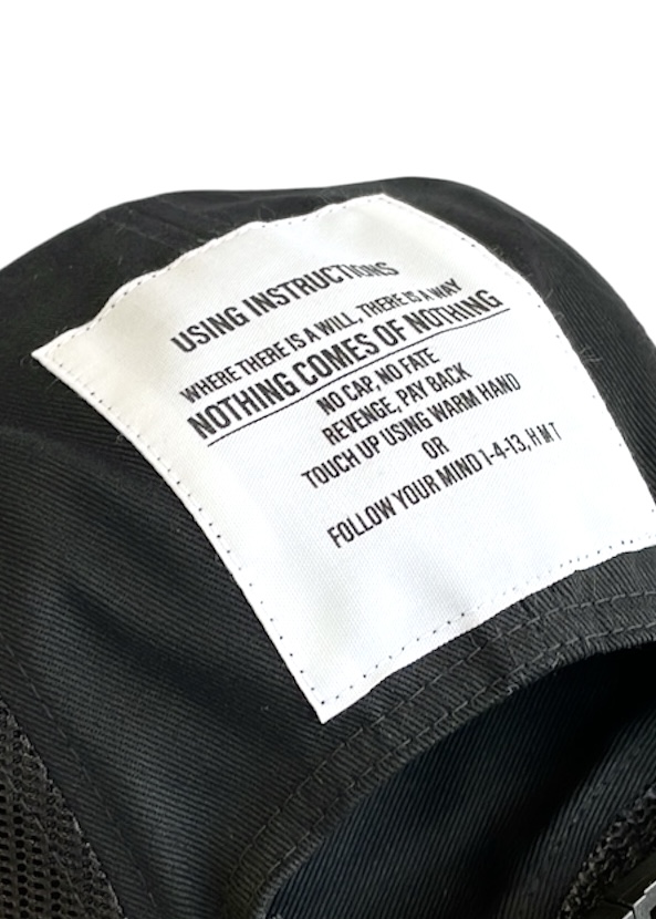 画像8: EMPIRE Co.,Ltd Merch BPM Tag Side Mesh Cap (Black) [6,300+税] 