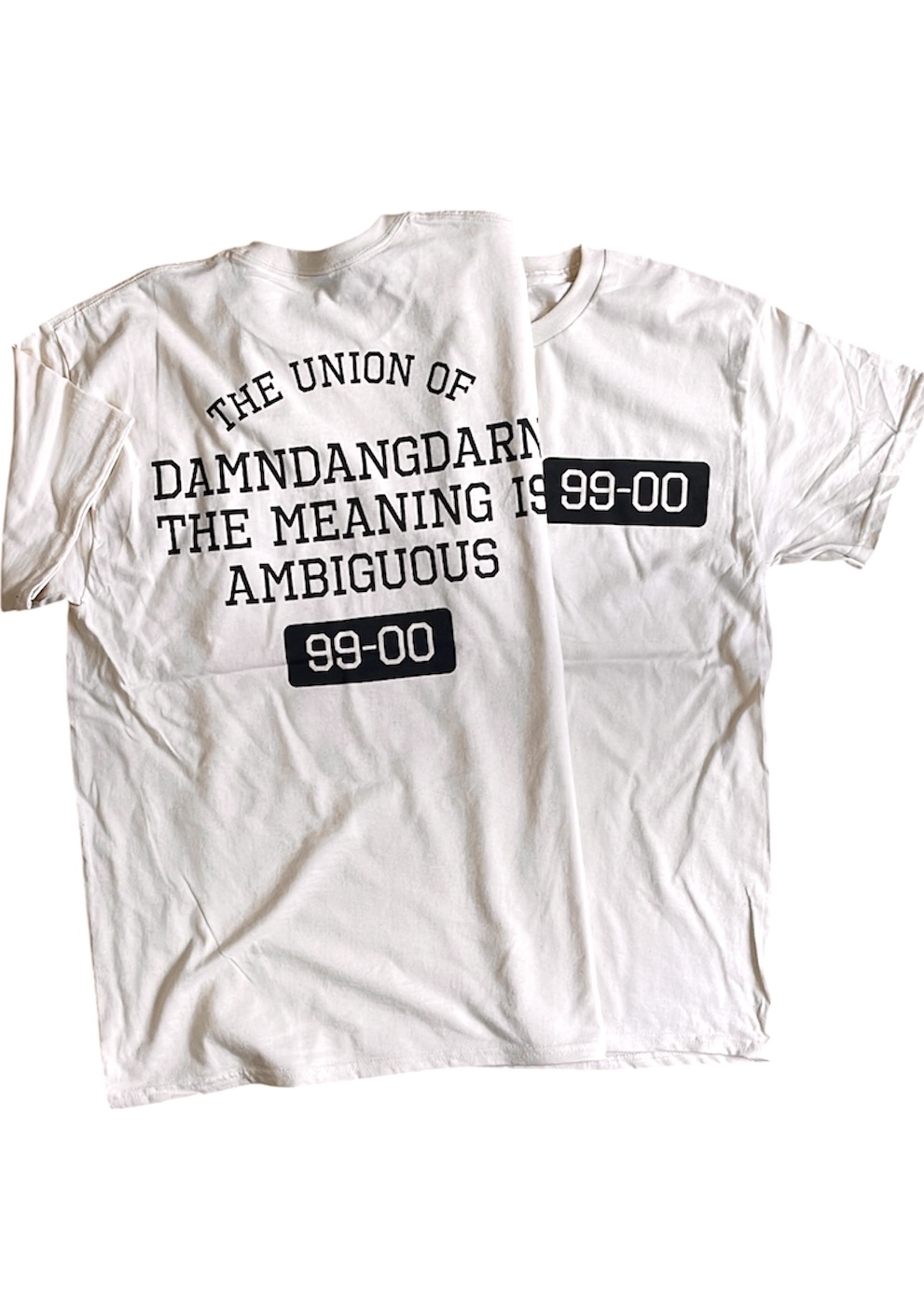 画像2: Ddd. Damndangdarn. College Tee (Natural) [5,400+税] 