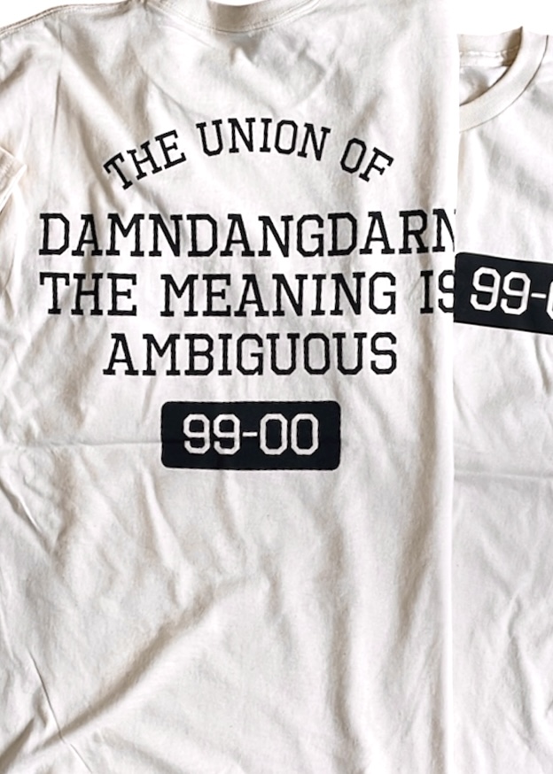 画像3: Ddd. Damndangdarn. College Tee (Natural) [5,400+税] 