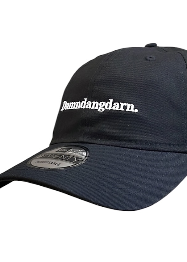 画像1: Ddd. Damndangdarn. Embroidery Cap (Black：New Era) [6,900+税] 