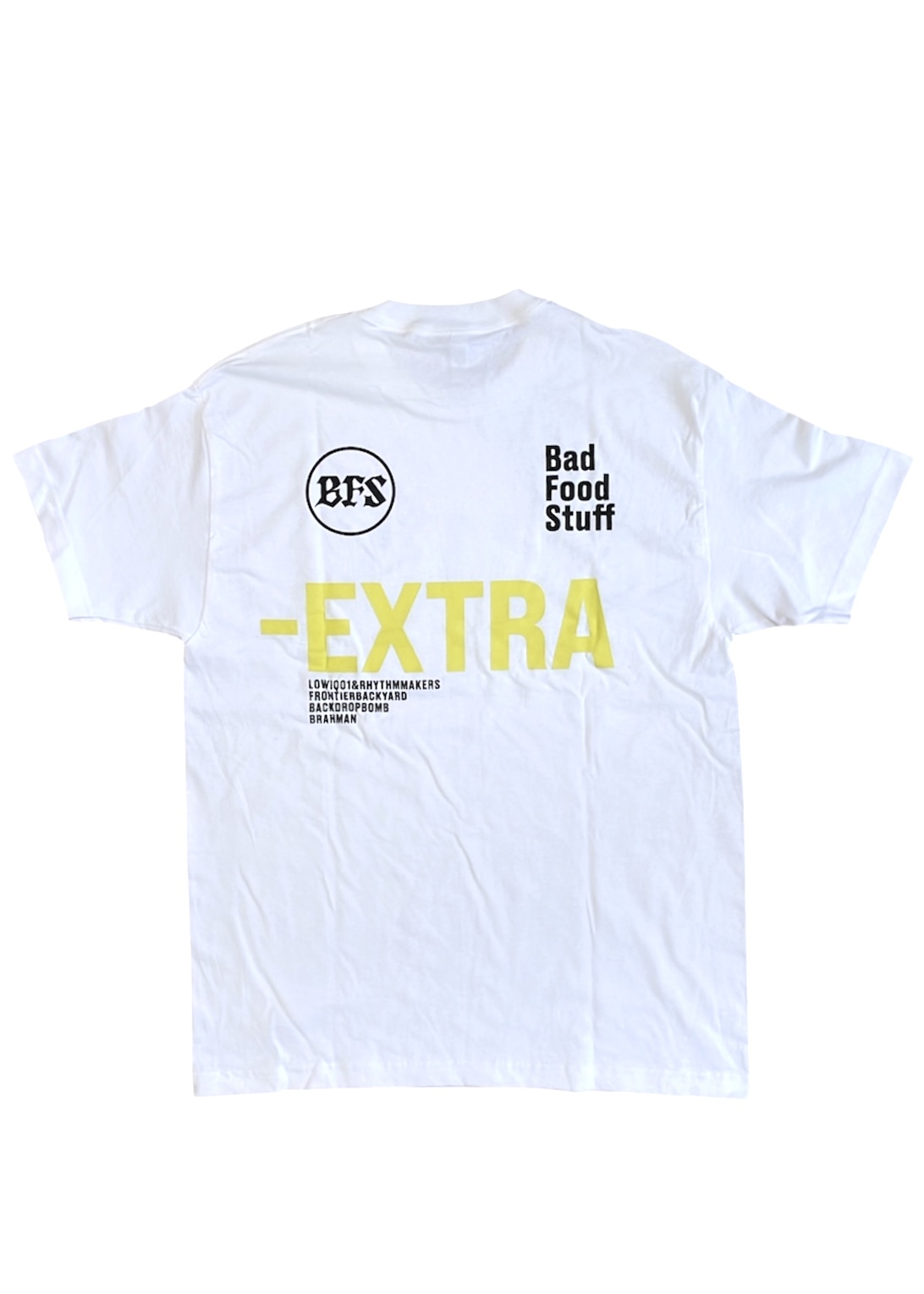 画像6: 【限定】Special Merch BFS-EXTRA  S/S Tee (White) [4,000+税] 