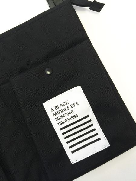 画像4: A BLACK MIDDLE EYE "SACOCHE & APRON" (Black) [定価¥8,800]  →SALE→